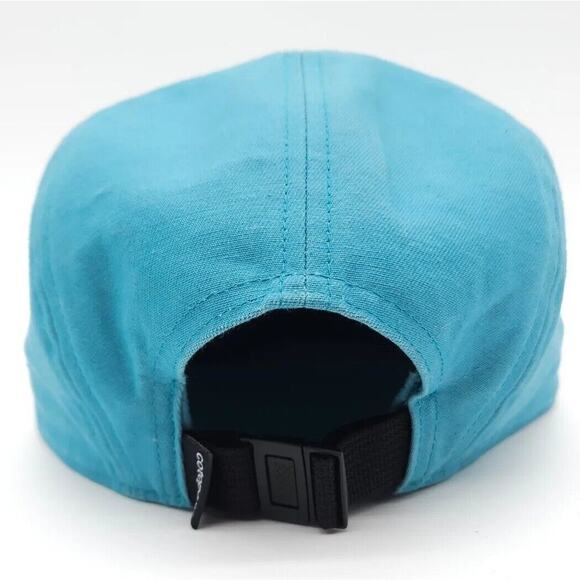 Cotopaxi Do Good 5 Panel Adjustable Hat Cap Outdoor Strap Teal Blue Adult Unisex - Picture 4 of 7